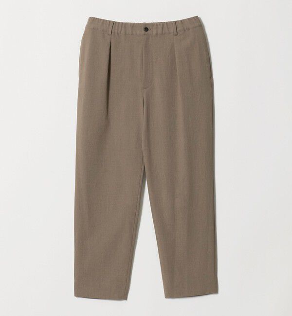 BEAUTY&YOUTH UNITED ARROWS「KOMATSU ドビー イージー テーパード パンツ NO.9 ストレッチ 吸水速乾 セットアップ対応」|チノ|