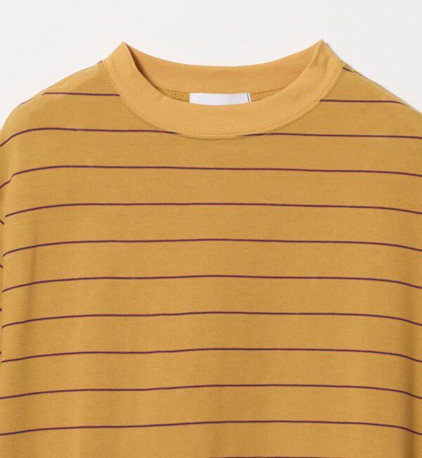 BEAUTY&YOUTH UNITED ARROWS「コットンポリエステル ボーダー ハーフスリーブTシャツ」|Tシャツ・カットソー|