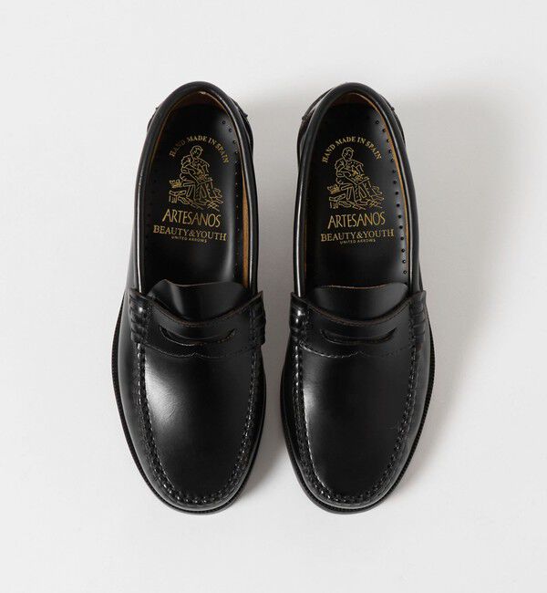 BEAUTY&YOUTH UNITED ARROWS「【別注】＜ARTESANOS＞レザー ベーシック ローファー」|ローファー|