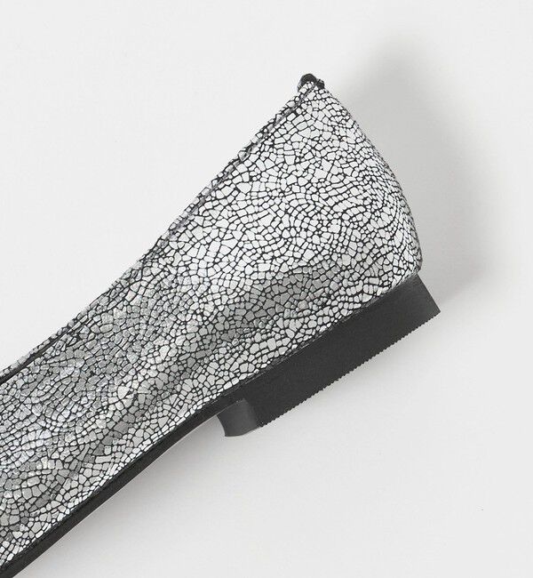 BEAUTY&YOUTH UNITED ARROWS「Vカット メタリックカラー フラットシューズ」|ローファー|