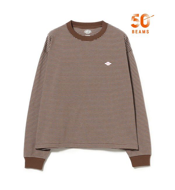 Ray BEAMS 「【別注】DANTON / ロングスリーブ Tシャツ」|Tシャツ・カットソー|DEEP_BROWN*ECRU