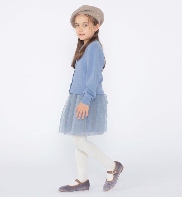 SHIPS KIDS「SHIPS KIDS:100～130cm / リバティ ニット カーディガン」|カーディガン|