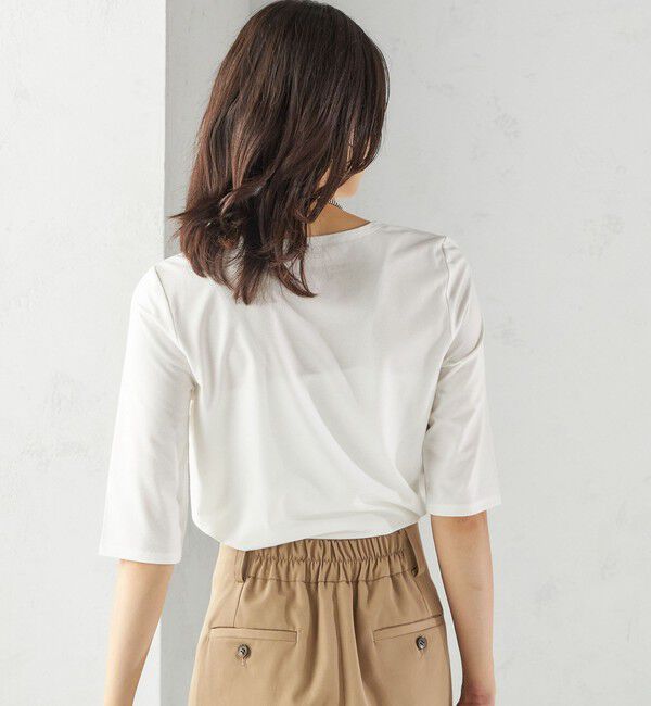 SHIPS for women「ソロナ 5分袖 TEE」|Tシャツ・カットソー|