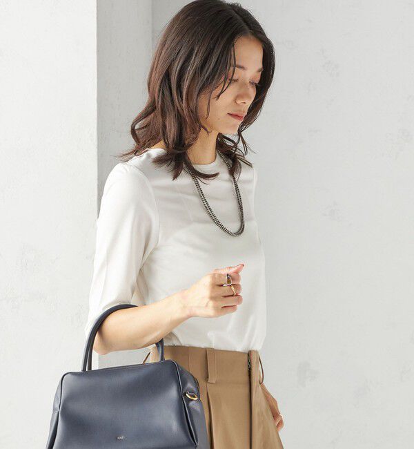 SHIPS for women「ソロナ 5分袖 TEE」|Tシャツ・カットソー|
