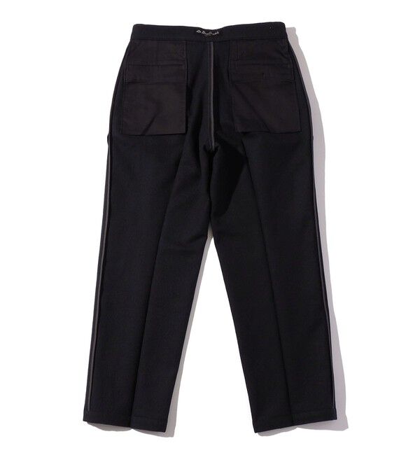 SHIPS「Southwick:〈セットアップ対応〉Gate Label フェルテッド 1プリーツ スラックス」|スラックス|
