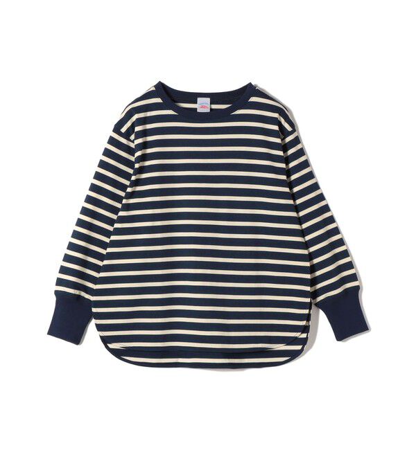 SHIPS for women「【SHIPS別注】TENNESSEE:〈洗濯機可能〉ワイド ボーダー TEE」|Tシャツ・カットソー|