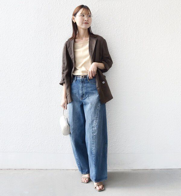 SHIPS for women「〈手洗い可能〉ラメ 2WAY ノースリーブ プルオーバー」|タンクトップ|