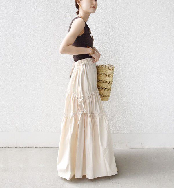 SHIPS for women「〈手洗い可能〉ラメ 2WAY ノースリーブ プルオーバー」|タンクトップ|