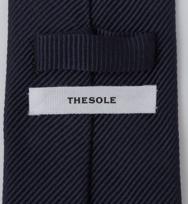 SHIPS「【SHIPS別注】THE SOLE: モガドール ネイビー ソリッド ネクタイ」|ネクタイ・蝶ネクタイ|