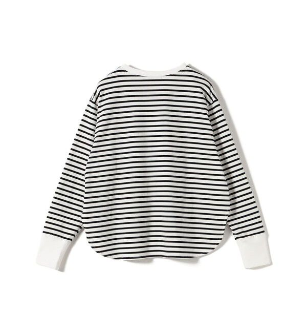 SHIPS for women「《一部予約》〈接触冷感 / UVカット / 手洗い可能〉ロング リブ ラウンド ヘム プルオーバー」|Tシャツ・カットソー|