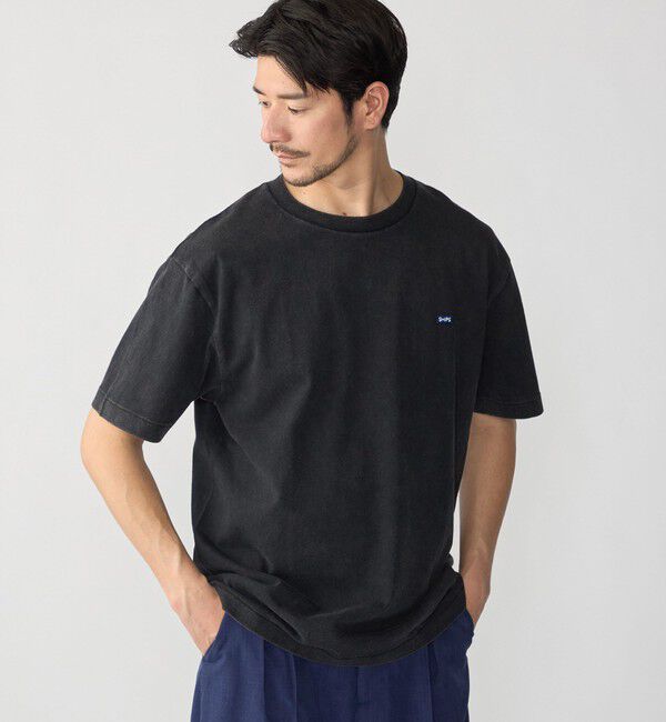 SHIPS「【WEB限定】SHIPS: マイクロ ワッペン フェード Tシャツ」|Tシャツ・カットソー|