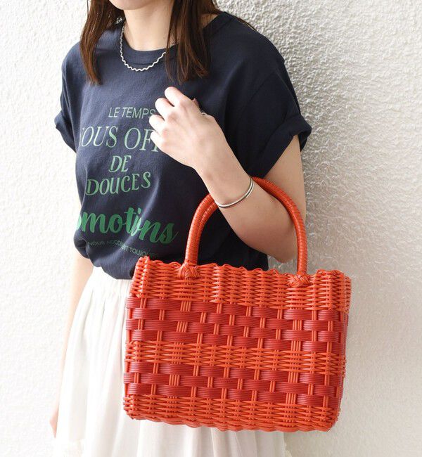 SHIPS Colors 「SHIPS Colors:チューブ トートバッグ」|かごバッグ|