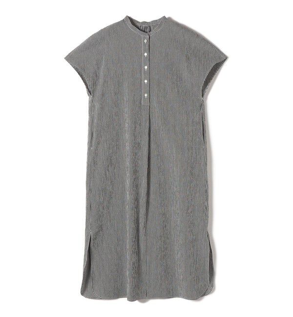 SHIPS for women「〈手洗い可能〉ACAR バンピー チェック ワンピース」|ワンピース|