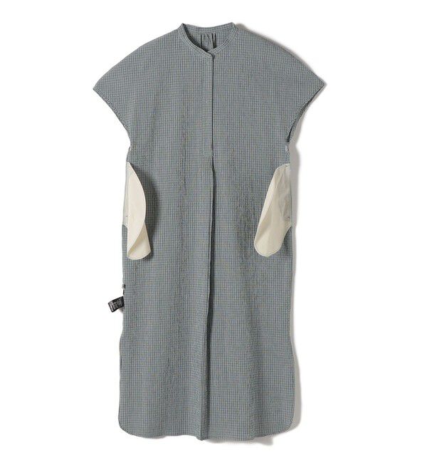 SHIPS for women「〈手洗い可能〉ACAR バンピー チェック ワンピース」|ワンピース|
