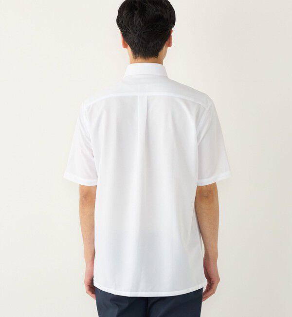 SHIPS Colors 「SHIPS Colors:〈吸水速乾・接触冷感〉SMART TECH(R) ノーアイロン 半袖シャツ」|シャツ・ブラウス|
