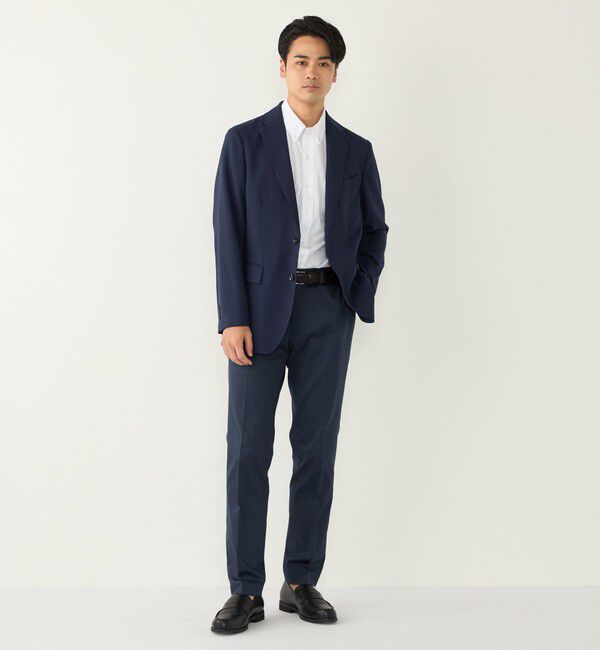 SHIPS Colors 「SHIPS Colors:〈吸水速乾・接触冷感〉SMART TECH(R) ノーアイロン 半袖シャツ」|シャツ・ブラウス|