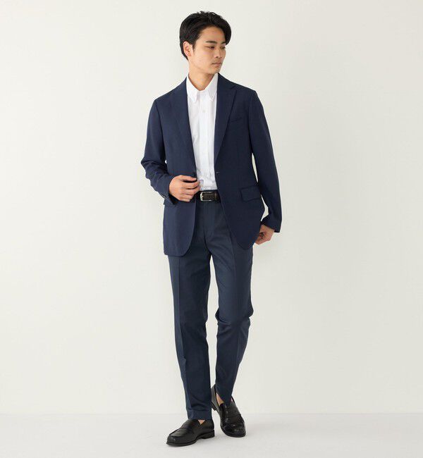 SHIPS Colors 「SHIPS Colors:〈吸水速乾・接触冷感〉SMART TECH(R) ノーアイロン 半袖シャツ」|シャツ・ブラウス|