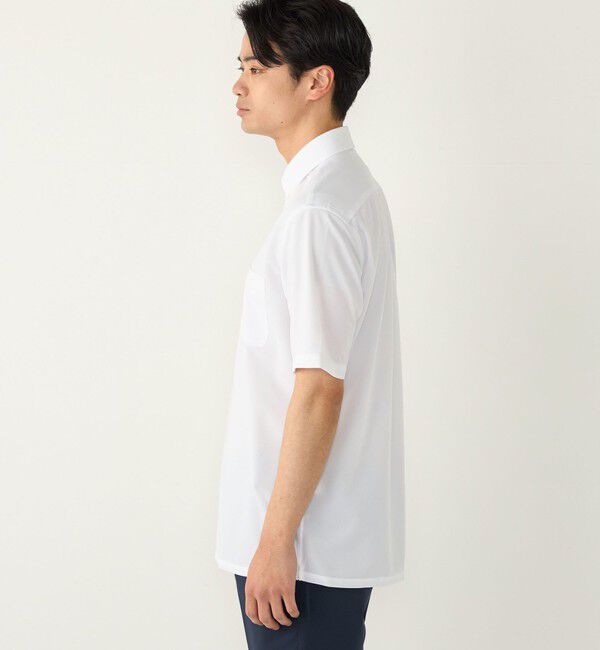 SHIPS Colors 「SHIPS Colors:〈吸水速乾・接触冷感〉SMART TECH(R) ノーアイロン 半袖シャツ」|シャツ・ブラウス|