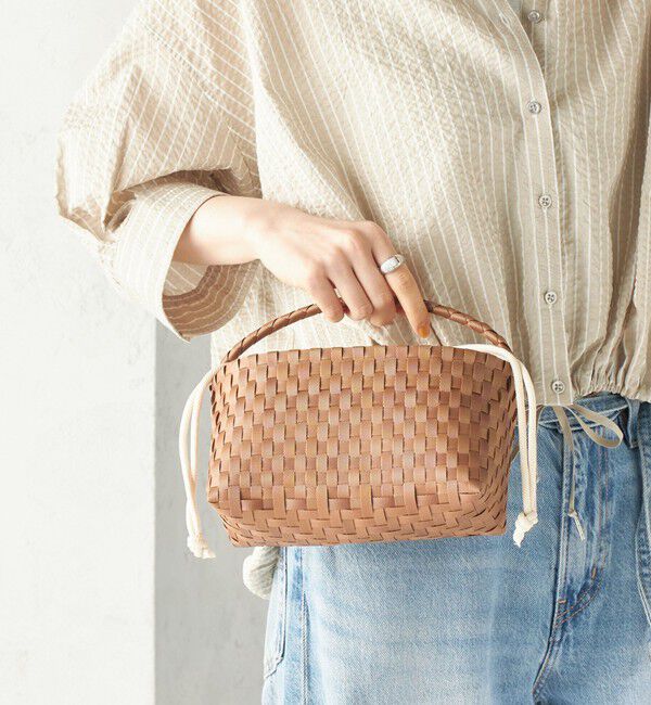 SHIPS for women「NHE: NGANG mini」|かごバッグ|