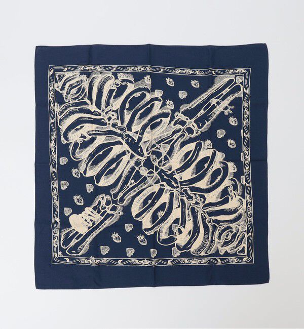 SHIPS「SABLE NY: BFF Navy」|バンダナ・スカーフ|