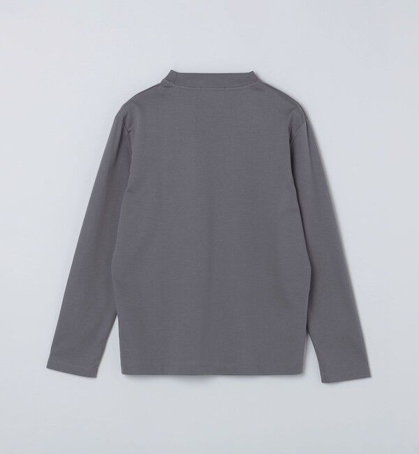 SHIPS「【WEB限定】SHIPS:〈接触冷感/手洗い可能〉100/2 クロスネック ビズ ロングスリーブ Ｔシャツ」|Tシャツ・カットソー|