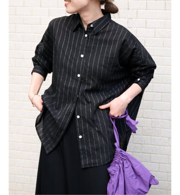 OUTDOOR PRODUCTS Usual Things「新色追加 レーヨンリネンシャツ」|シャツ・ブラウス|