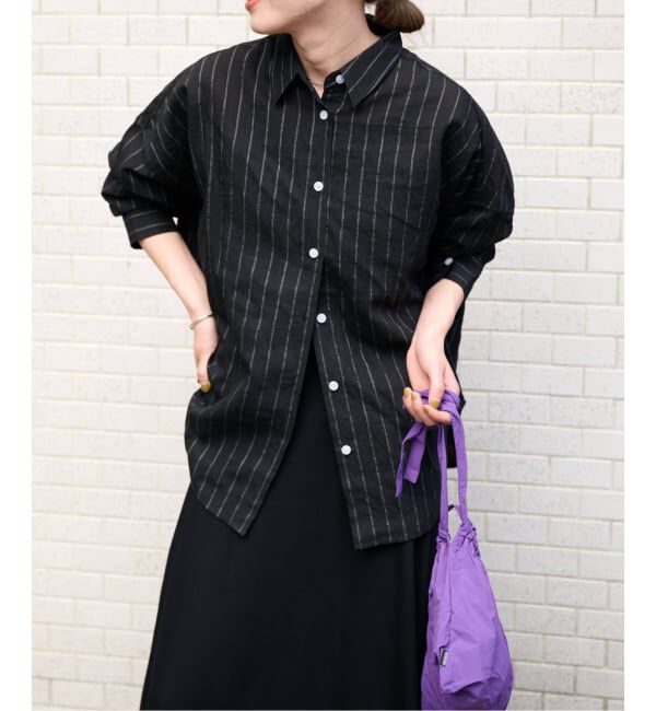 OUTDOOR PRODUCTS Usual Things「新色追加 レーヨンリネンシャツ」|シャツ・ブラウス|