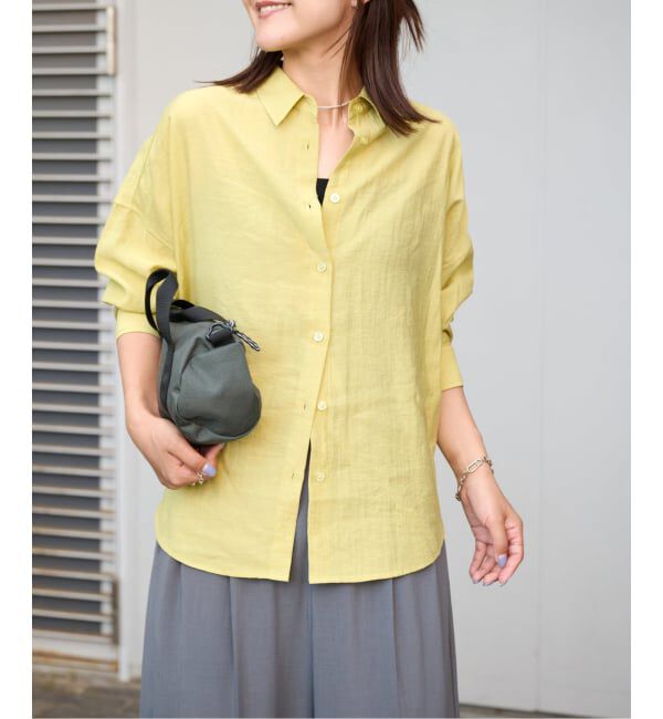OUTDOOR PRODUCTS Usual Things「新色追加 レーヨンリネンシャツ」|シャツ・ブラウス|