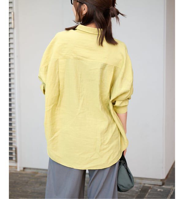 OUTDOOR PRODUCTS Usual Things「新色追加 レーヨンリネンシャツ」|シャツ・ブラウス|