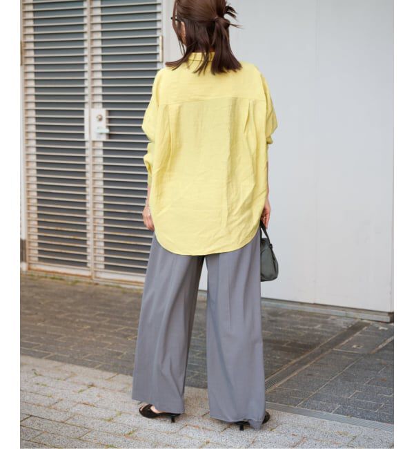 OUTDOOR PRODUCTS Usual Things「新色追加 レーヨンリネンシャツ」|シャツ・ブラウス|