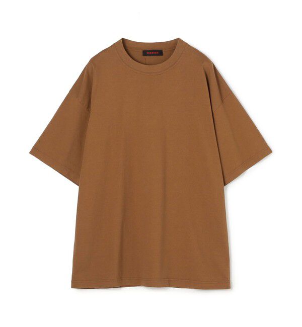CABaN「CABaN ドライスビンコットン ハーフスリーブTシャツ」|Tシャツ・カットソー|47 ブラウン