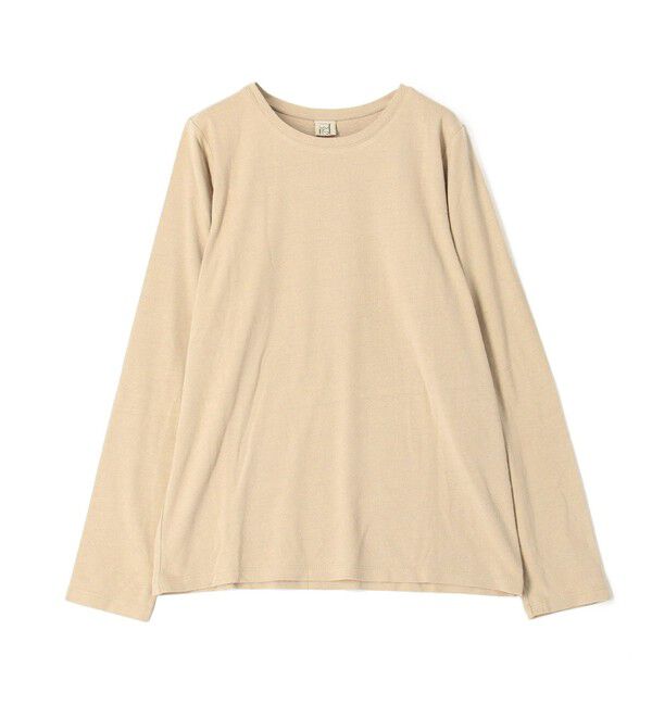 TOMORROWLAND BUYING WEAR「BASERANGE SILK LONG SLEEVE TOP」|Tシャツ・カットソー|45 キャメル