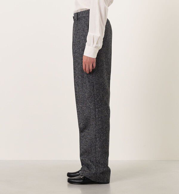 TOMORROWLAND BUYING WEAR「BERNARD ZINS VANEAU ウールホームスパン 2プリーツトラウザーズ」|スラックス|