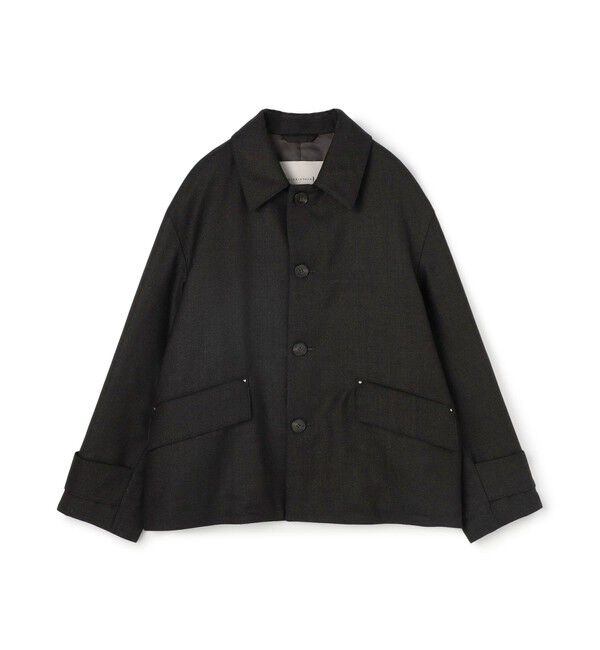 TOMORROWLAND MENS「【WEB先行予約・別注】MACKINTOSH HUMBIE SL SHORT ウールブルゾン DORMEUIL」|ブルゾン・スタジャン|57 カーキ