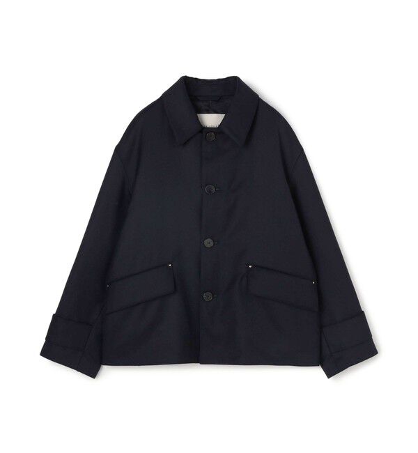 TOMORROWLAND MENS「【WEB先行予約・別注】MACKINTOSH HUMBIE SL SHORT ウールブルゾン DORMEUIL」|ブルゾン・スタジャン|69 ネイビー