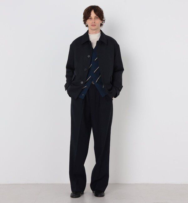 TOMORROWLAND MENS「【WEB先行予約・別注】MACKINTOSH HUMBIE SL SHORT ウールブルゾン DORMEUIL」|ブルゾン・スタジャン|