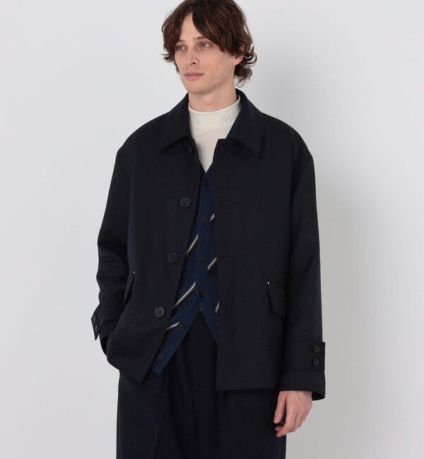 TOMORROWLAND MENS「【WEB先行予約・別注】MACKINTOSH HUMBIE SL SHORT ウールブルゾン DORMEUIL」|ブルゾン・スタジャン|