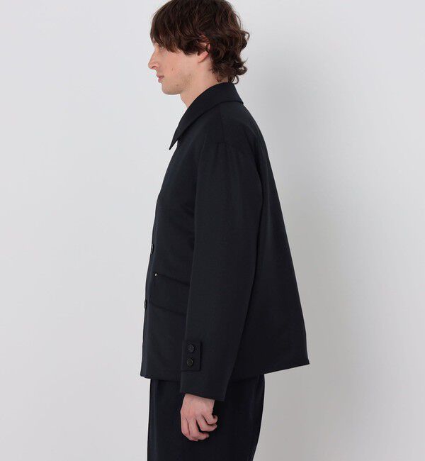 TOMORROWLAND MENS「【WEB先行予約・別注】MACKINTOSH HUMBIE SL SHORT ウールブルゾン DORMEUIL」|ブルゾン・スタジャン|