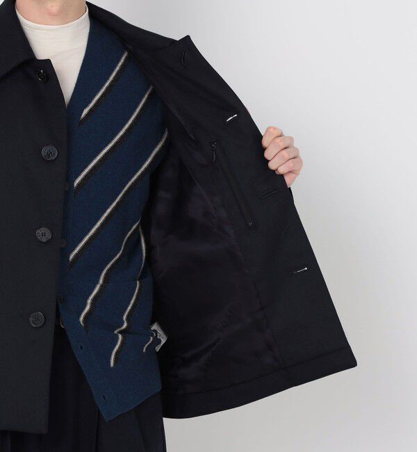TOMORROWLAND MENS「【WEB先行予約・別注】MACKINTOSH HUMBIE SL SHORT ウールブルゾン DORMEUIL」|ブルゾン・スタジャン|