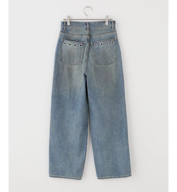 JOINT WORKS「アイレット ディテール ワイドデニムパンツ / J EYELET DETAIL PANTS」|デニム|