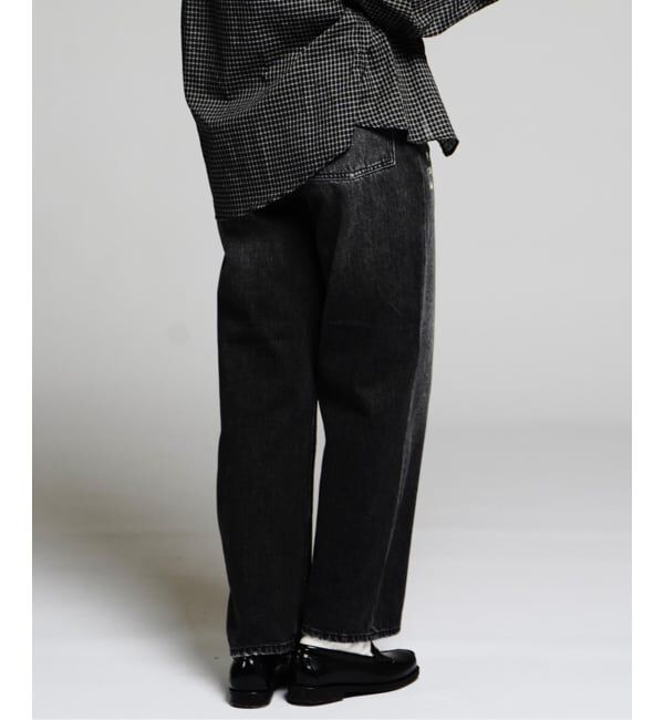 JOINT WORKS「アイレット ディテール ワイドデニムパンツ / J EYELET DETAIL PANTS」|デニム|