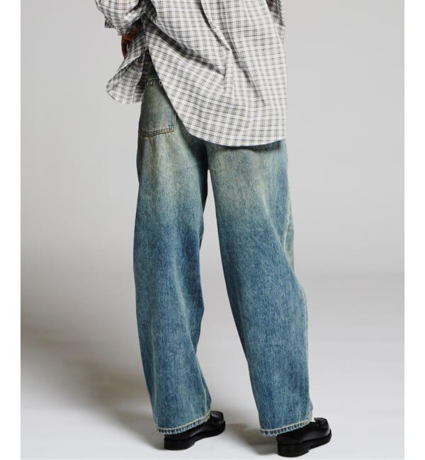 JOINT WORKS「アイレット ディテール ワイドデニムパンツ / J EYELET DETAIL PANTS」|デニム|