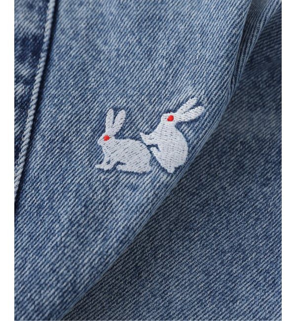JOINT WORKS「Carne Bollente / カルネボレンテ Bell-Bottom Bunny」|デニム|