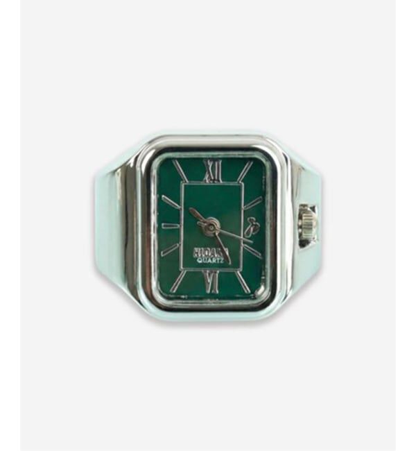 JOINT WORKS「HIDAKA/ヒダカ Legacy Ring Watch」|リング|グリーン