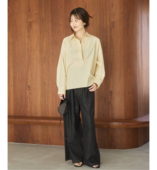 Plage「《追加》R&rsquo;IAM フォルムスキッパーシャツ」|シャツ・ブラウス|