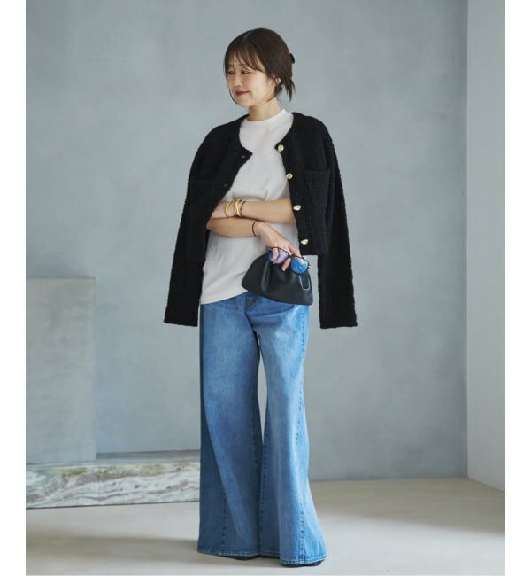 Plage「Power Shoulder Tee」|Tシャツ・カットソー|