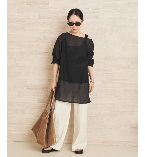 Plage「Cotton mix T ブラウス」|シャツ・ブラウス|