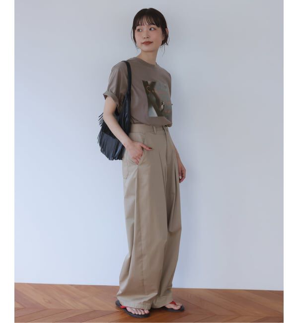 SLOBE IENA「Lundi&times;FRUIT OF THE LOOM&times;SLOBE別注 フォトTシャツ」|Tシャツ・カットソー|