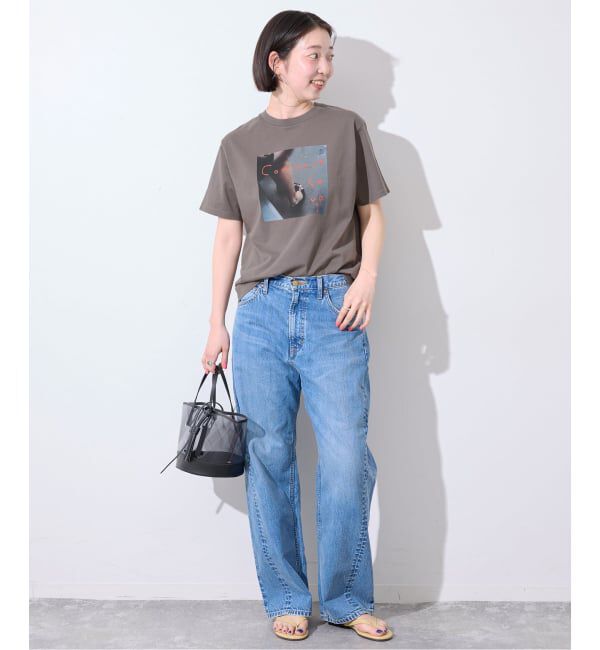 SLOBE IENA「Lundi&times;FRUIT OF THE LOOM&times;SLOBE別注 フォトTシャツ」|Tシャツ・カットソー|
