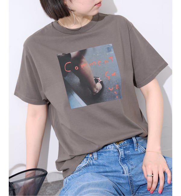 SLOBE IENA「Lundi&times;FRUIT OF THE LOOM&times;SLOBE別注 フォトTシャツ」|Tシャツ・カットソー|